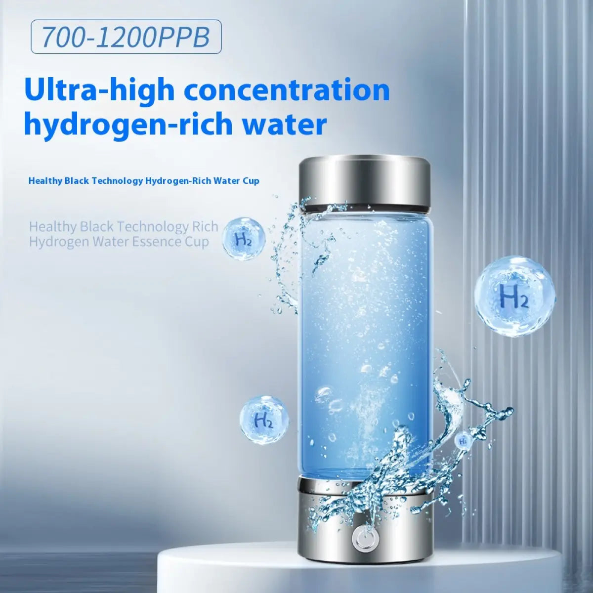 SPE Quantum Hydrogen-Rich Water Cup