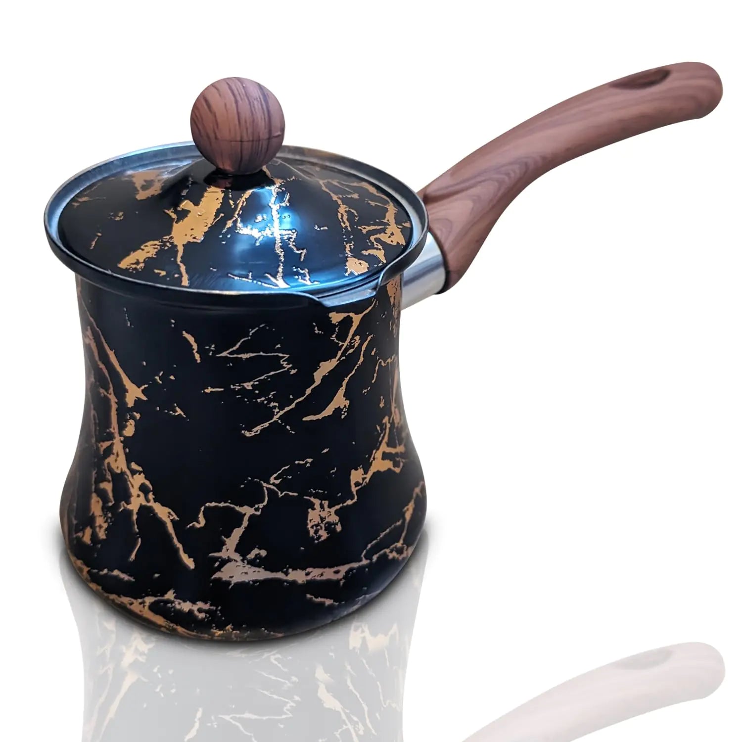18.6 oz Turkish Coffee Pot – Turkish Ibrik for Flavorful Coffee