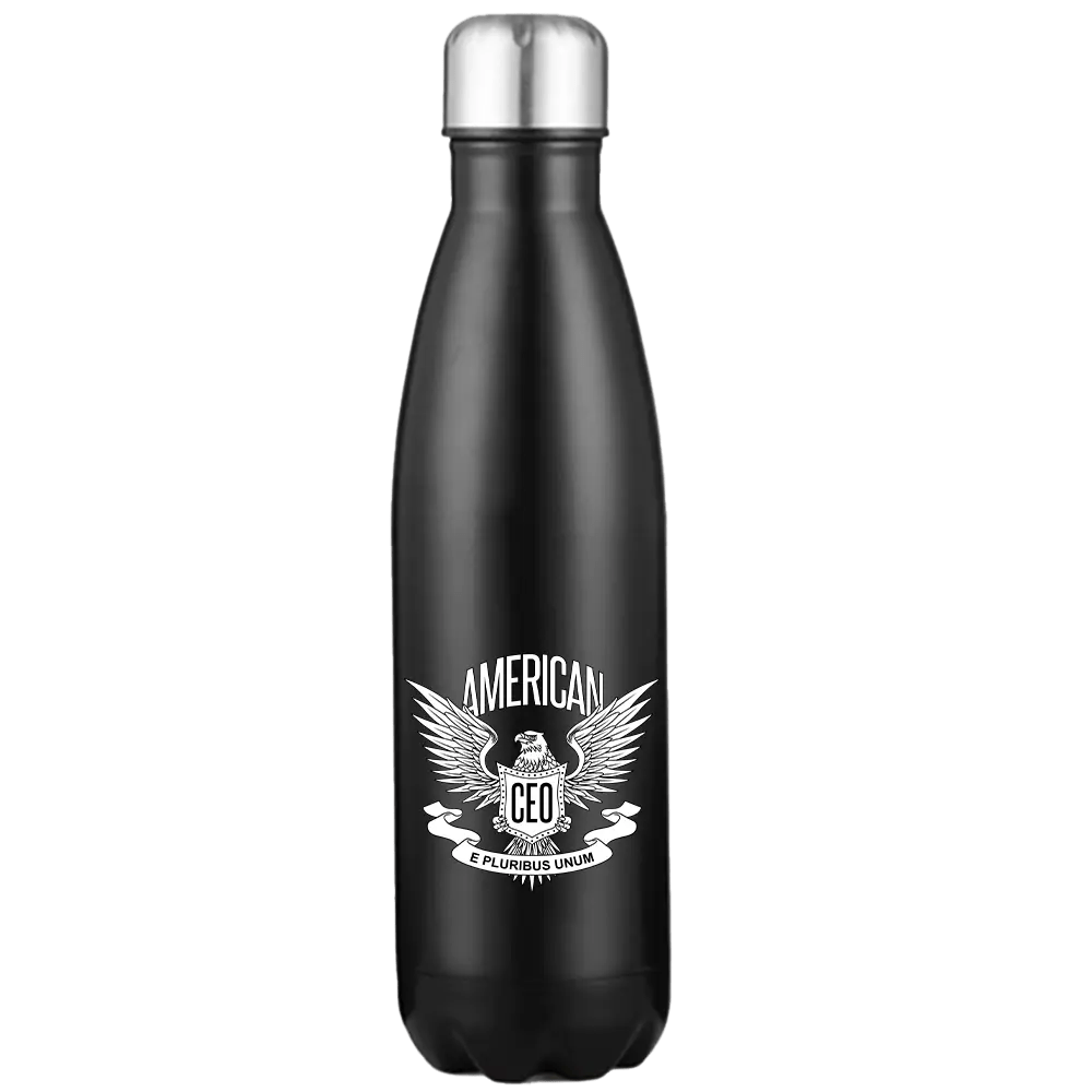 American CEO Patriotic Eagle 17oz Stainless Steel Water Bottle