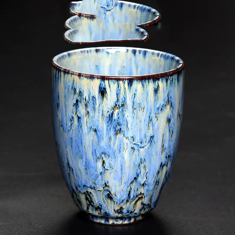 Colorful Master Cup Tea Set for Gift or Own Use