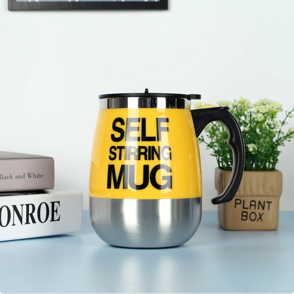 Electric Self-Stirring Coffee Mug